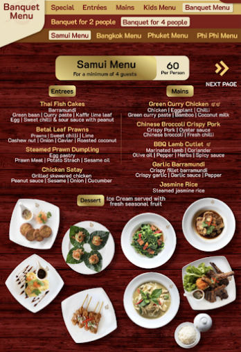 Menu Thai Pothong Restaurant - 8