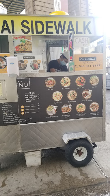 Menu Thai Sidewalk - 0