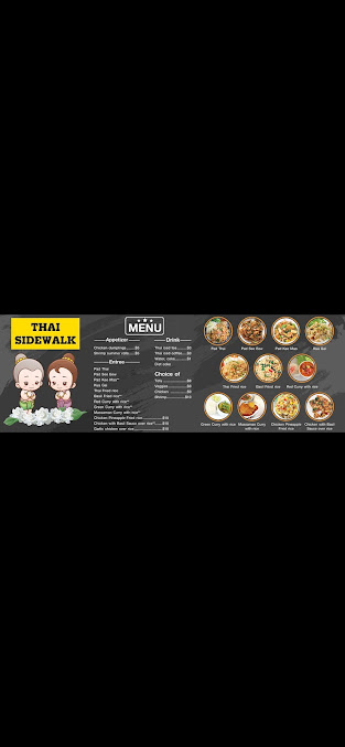 Menu Thai Sidewalk - 4
