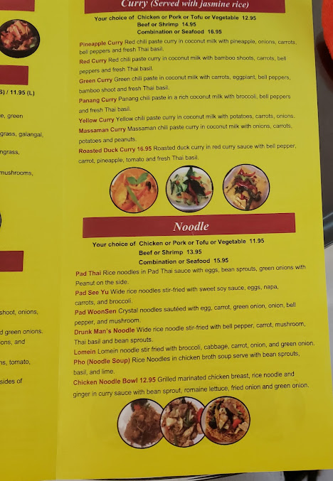 Menu Thai Time Thai And Sushi Restaurant - 3