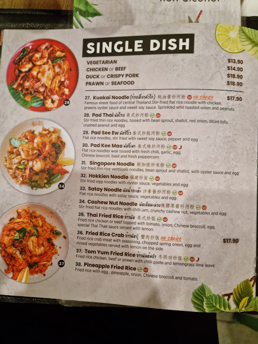 Menu Thaithae Mascot - 9