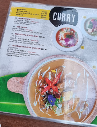 Menu Thaithae Randwick - 2