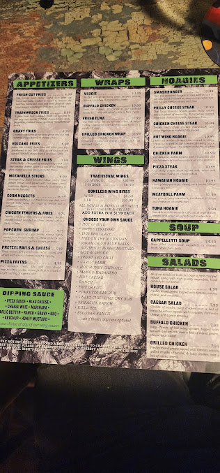 Menu The 1905 Tavern - 2