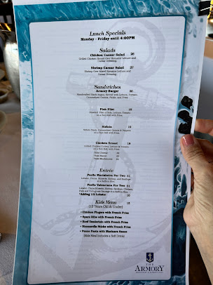Menu The Armory Nj - 1