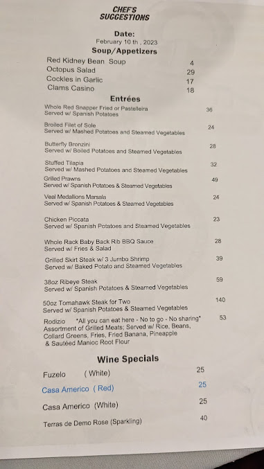 Menu The Armory Nj - 3