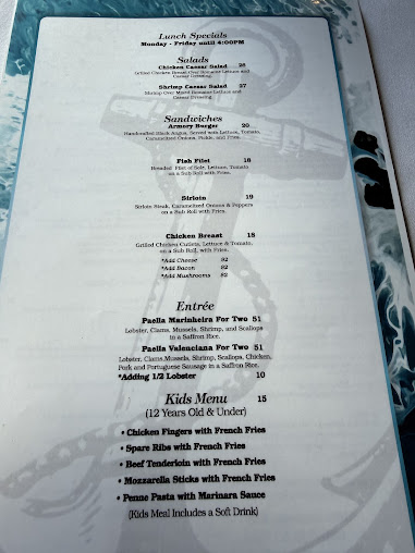 Menu The Armory Nj - 7