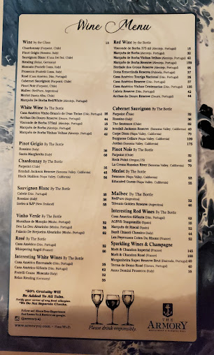 Menu The Armory Nj - 9