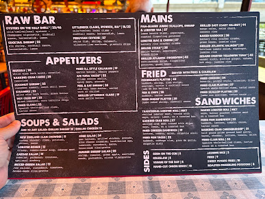 Menu The Barking Crab - 2