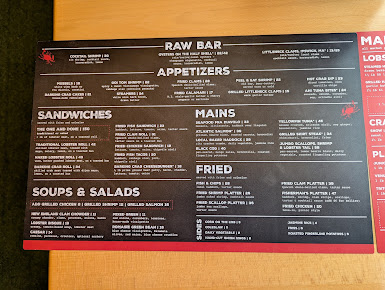 Menu The Barking Crab - 5
