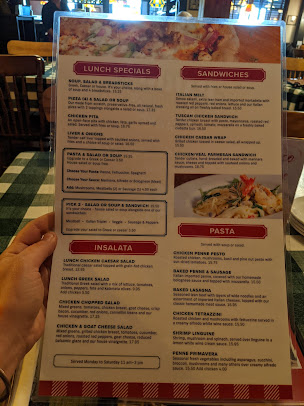 Menu The Barrel Restaurant - 1