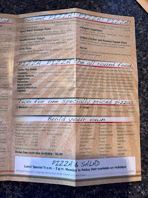 Menu The Barrel Restaurant - 3