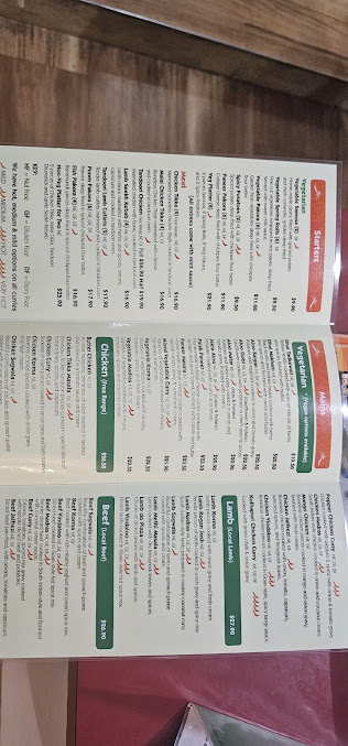 Menu The Bay Leaf Authentic Indian Restaurant - 2