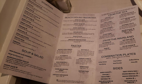 Menu The Beach House Restaurant Lbi - 4