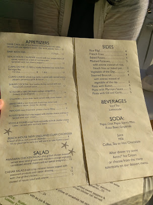 Menu The Beach House Restaurant Lbi - 5