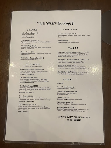 Menu The Beef Burger - 6