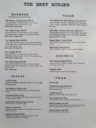 Menu The Beef Burger - 9