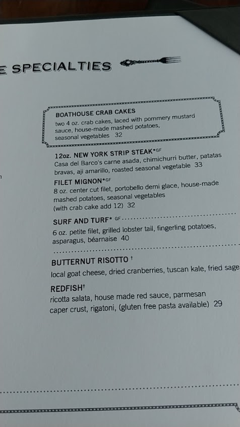 Menu The Boathouse At City Point - 1
