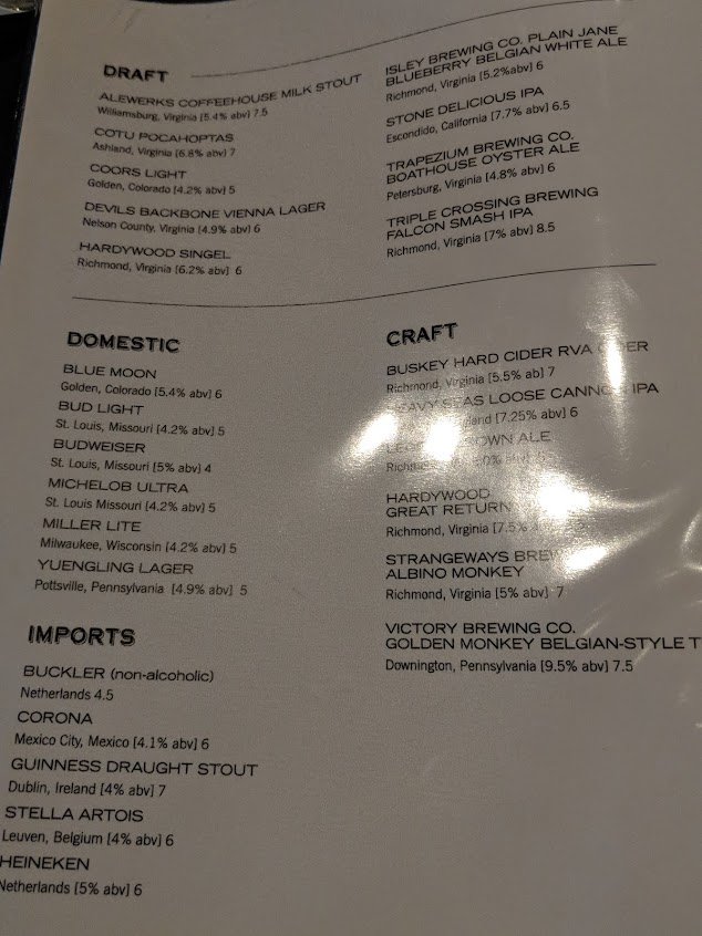 Menu The Boathouse At City Point - 5