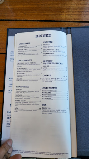 Menu The Boatshed La Perouse - 4