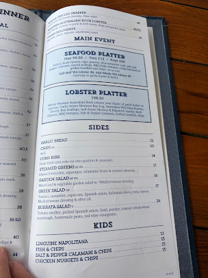 Menu The Boatshed La Perouse - 5