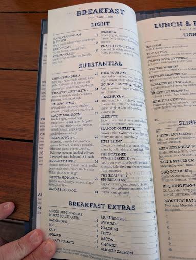 Menu The Boatshed La Perouse - 8