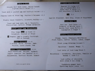 Menu The Bogey Hole Cafe - 0