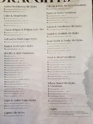 Menu The Brass Tap Round Rock - 0
