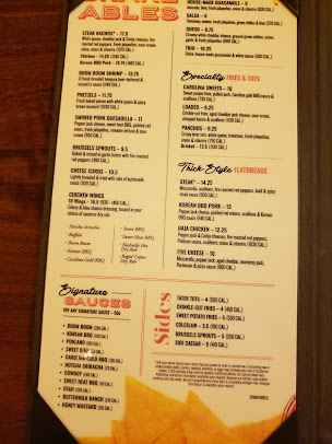 Menu The Brass Tap Round Rock - 4