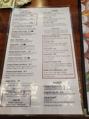 Menu The Brass Tap Round Rock - 8
