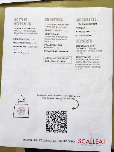 Menu The Canning House - 6