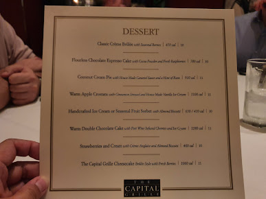 Menu The Capital Grille - 0