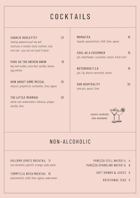 Menu The Charlie - Restaurant & Bar - 7