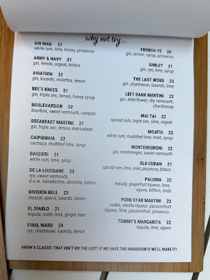 Menu The Charlie - Restaurant & Bar - 9