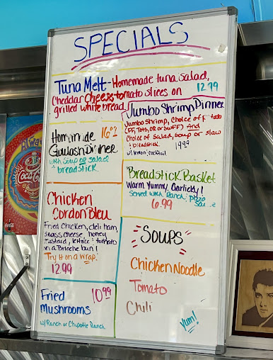 Menu The Comet Classic Diner Creamery - 3