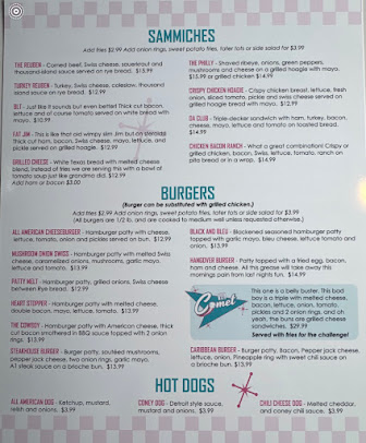 Menu The Comet Classic Diner Creamery - 7