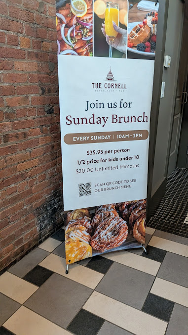 Menu The Cornell Restaurant + Bar - 2