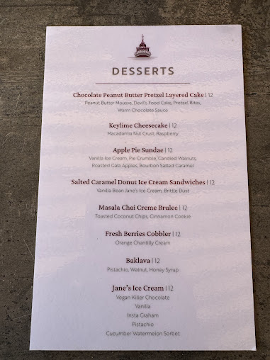 Menu The Cornell Restaurant + Bar - 9