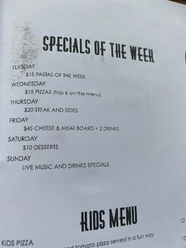 Menu The Corner House - 0