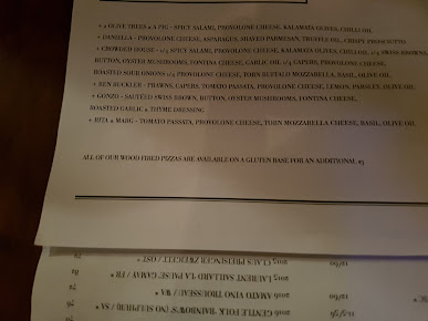 Menu The Corner House - 1