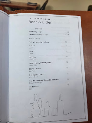 Menu The Corner House - 3