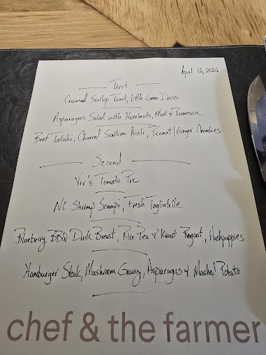 Menu The Counter Kitchen Bar Chef And The Farmer - 6
