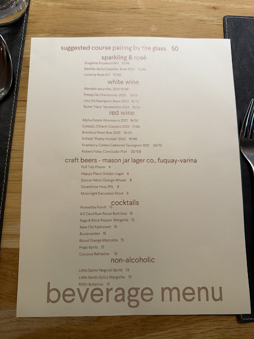 Menu The Counter Kitchen Bar Chef And The Farmer - 9