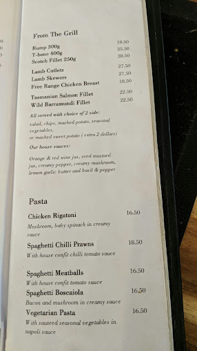 Menu The Crystal Restaurant N Bar - 6