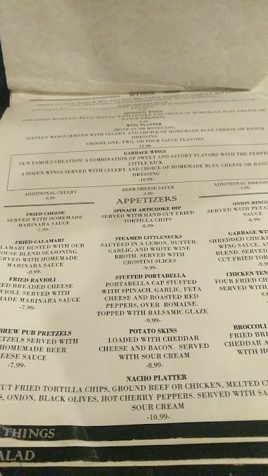 Menu The Depot Restaurant And Tavern - 3