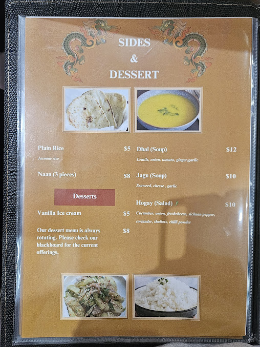 Menu The Druk Family - 1
