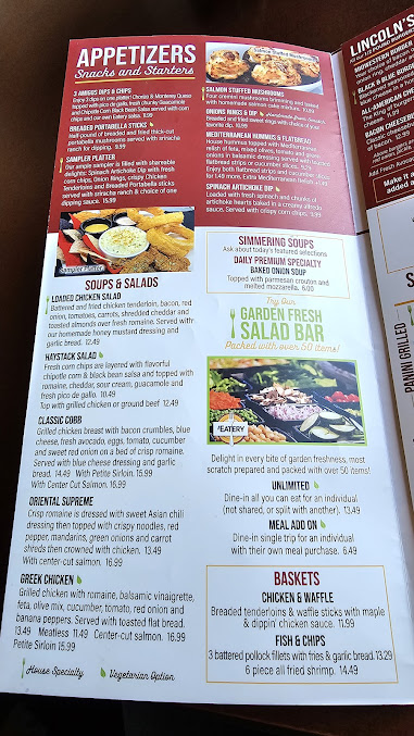 Menu The Eatery Restaurant - 5