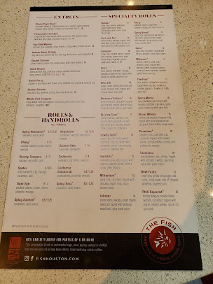 Menu The Fish - 1