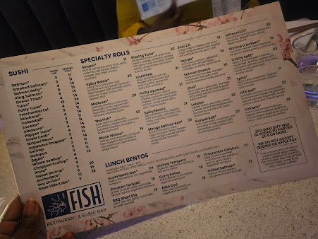 Menu The Fish - 4