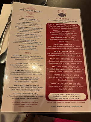 Menu The Flames Galore - 5