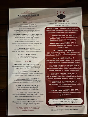 Menu The Flames Galore - 6